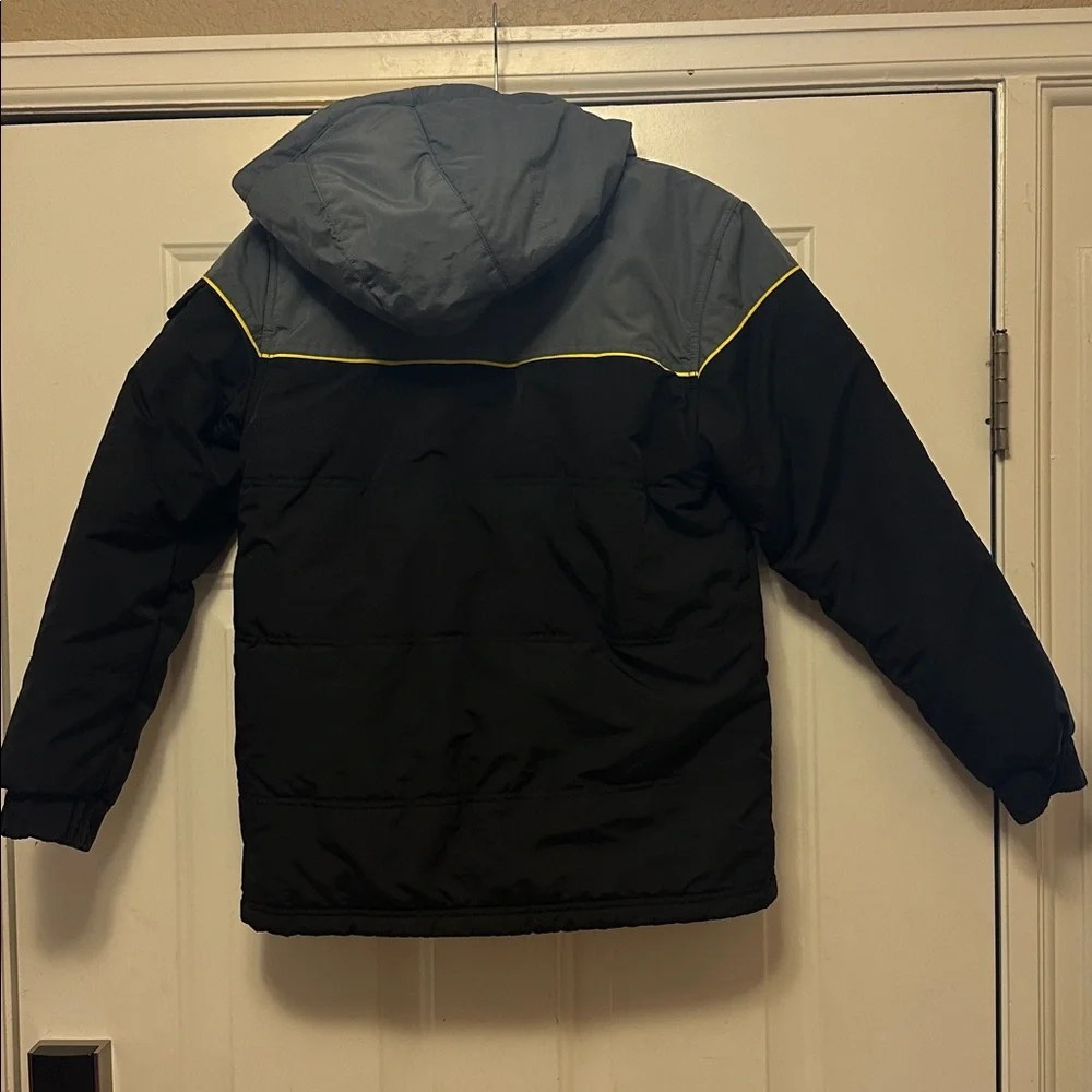 Nike Jacket Black Gray Yellow - Picture 3 of 11